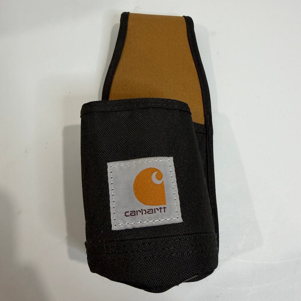 Carhartt Beverage Drink Holder Belt Pouch Black Brown Can Bottle Workwear